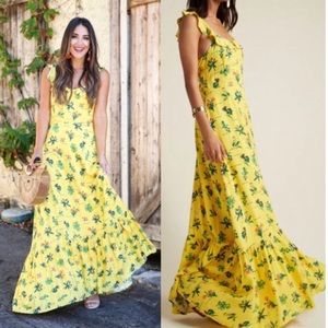 NWOT Inclined to Impress Maxi Dress in Blossoms
